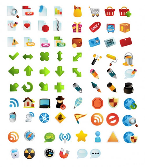 Fresh and Trendy Icons