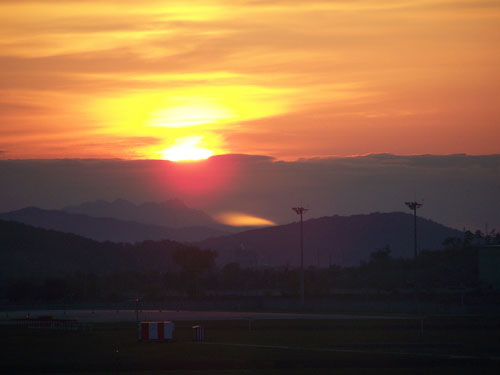 Southkorea in Sunrise Color Palettes