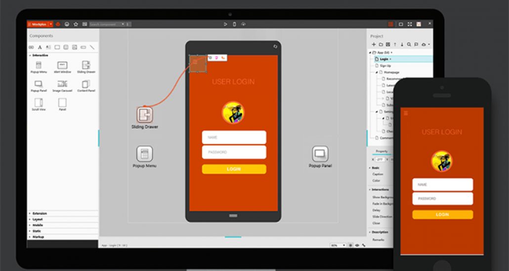 Mockplus Create Mockups for Desktop and Mobile Easily NOUPE