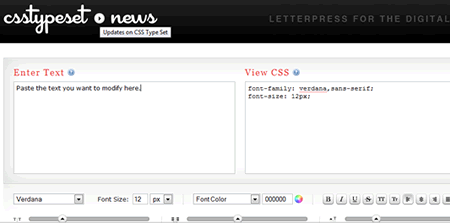 css heading tags