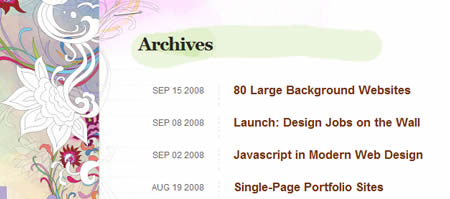 WordPress Archive