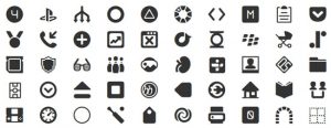 icon glyph font free