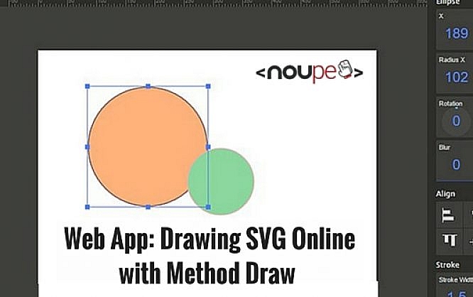 Download Web App: Drawing SVG Online with Method Draw - noupe