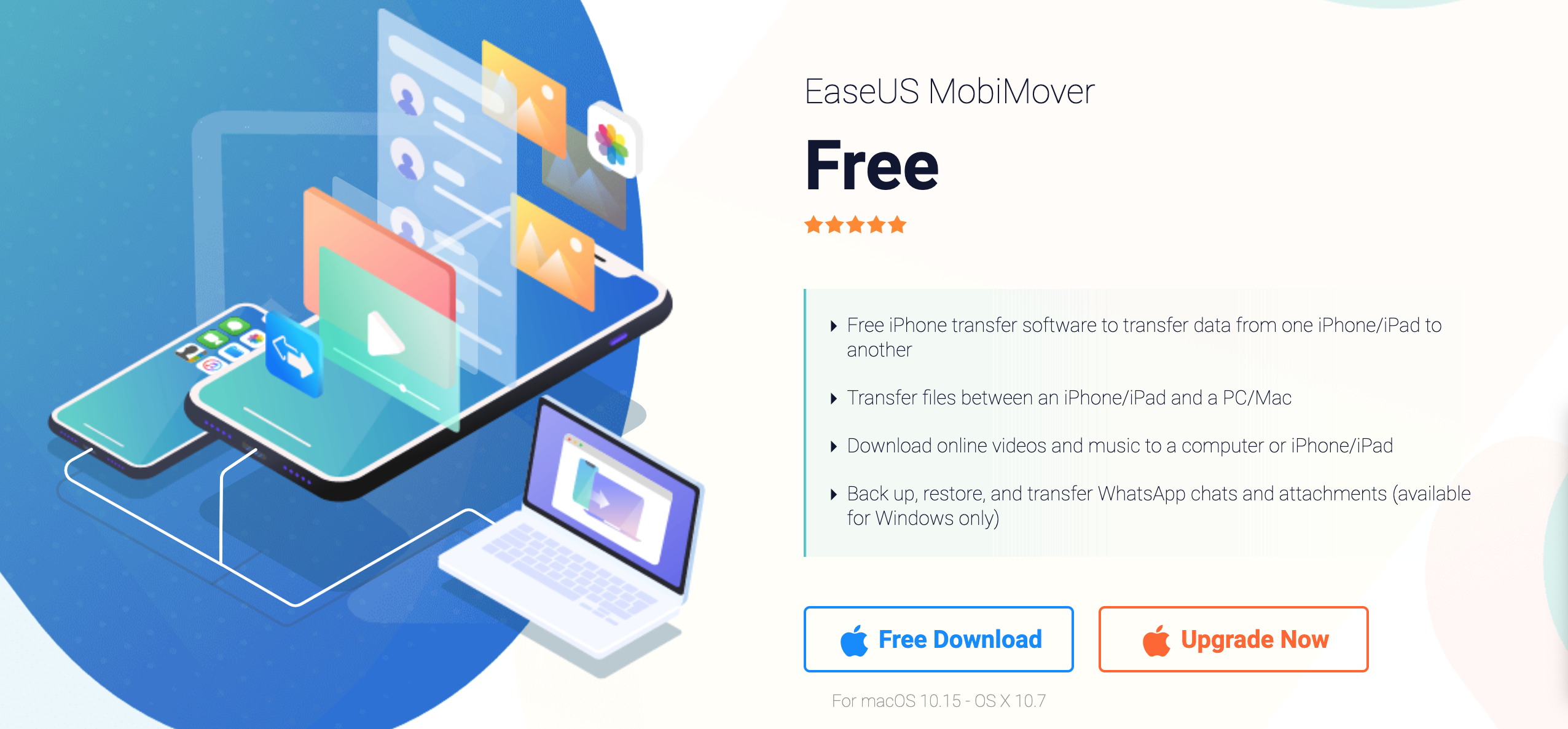 download the last version for android MobiMover Technician 6.0.1.21509 / Pro 5.1.6.10252